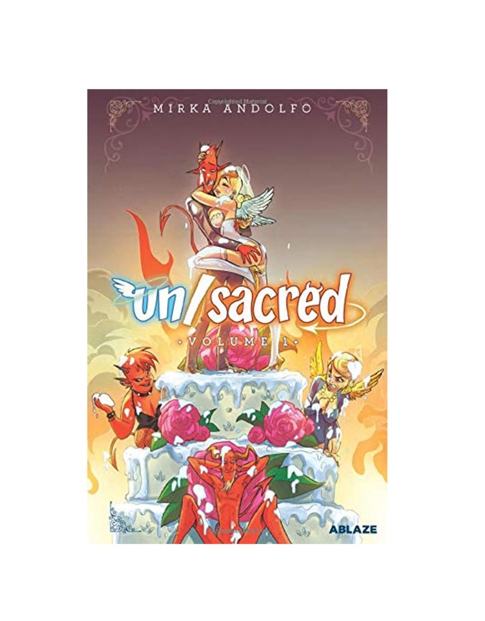 Ablaze Mirka Andolfo's Unsacred Volume 1 Hardcover