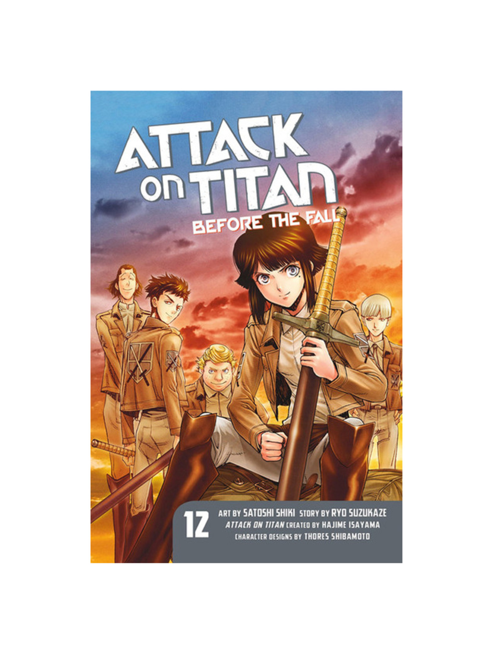 Kodansha Comics Attack on Titan Before the Fall Volume 12