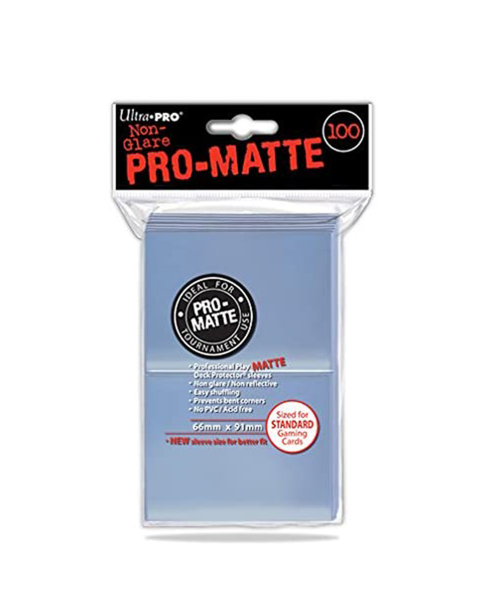 Ultra Pro Clear Matte Sleeves - 100ct