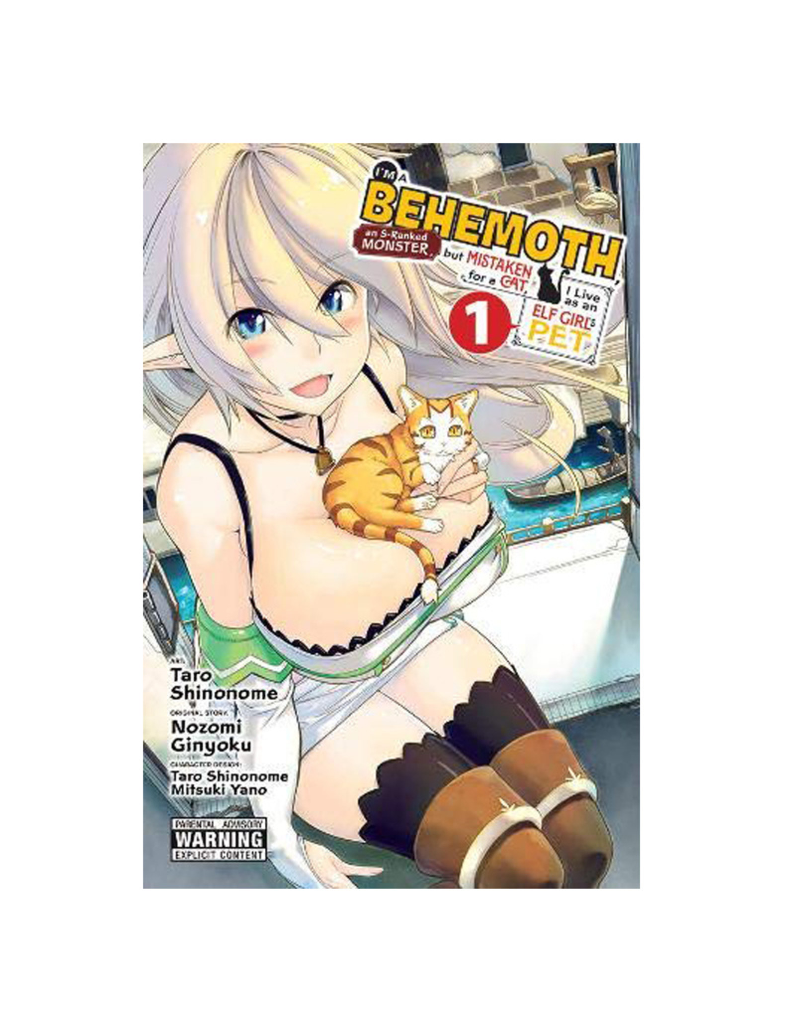 Yen Press I'm a Behemoth, an S-Ranked Monster, but Mistaken for a Cat, I Live as an Elf Girl's Pet Volume 01