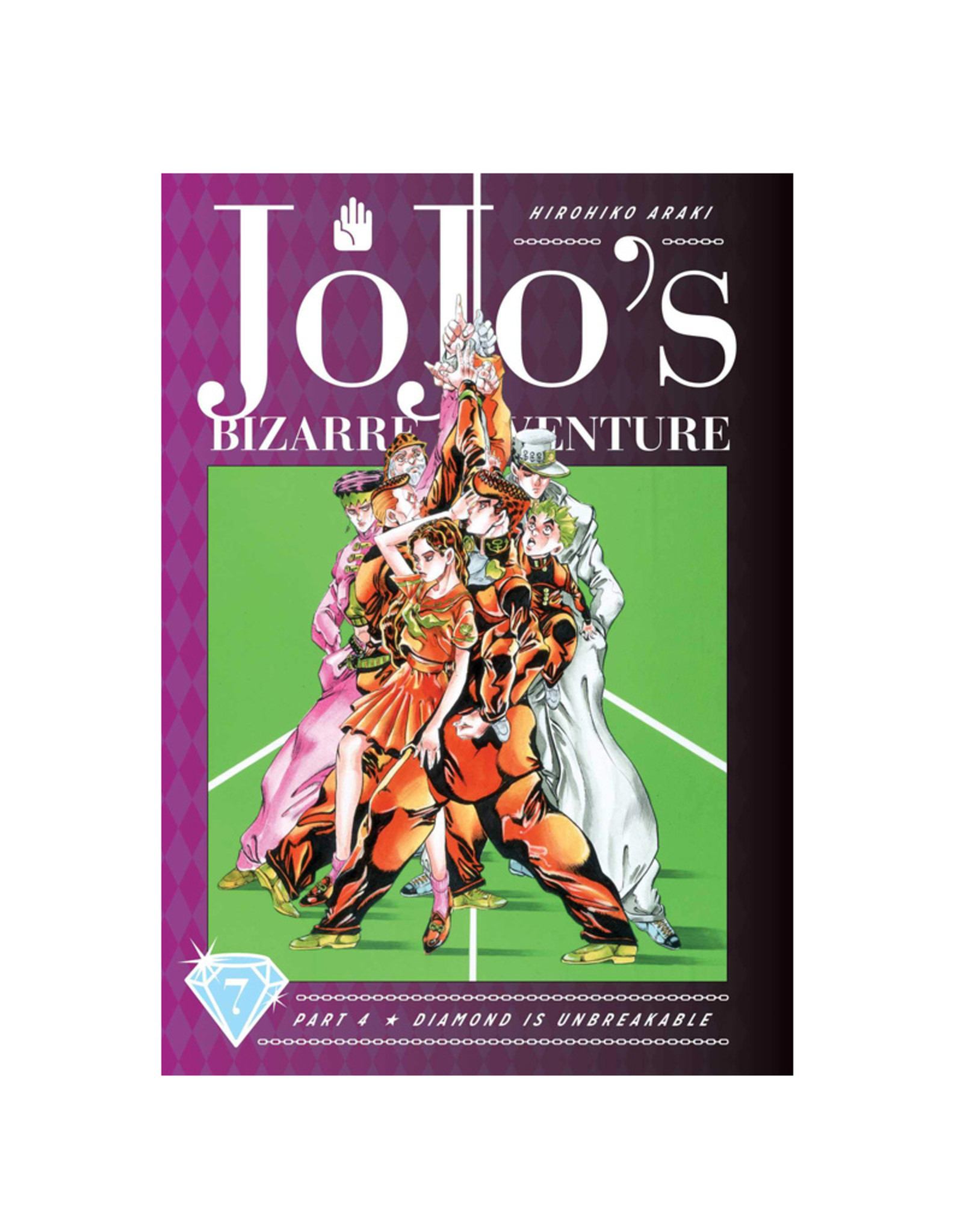 Viz Media LLC JoJo's Bizarre Adventure Part 4: Diamond is Unbreakable Volume 07