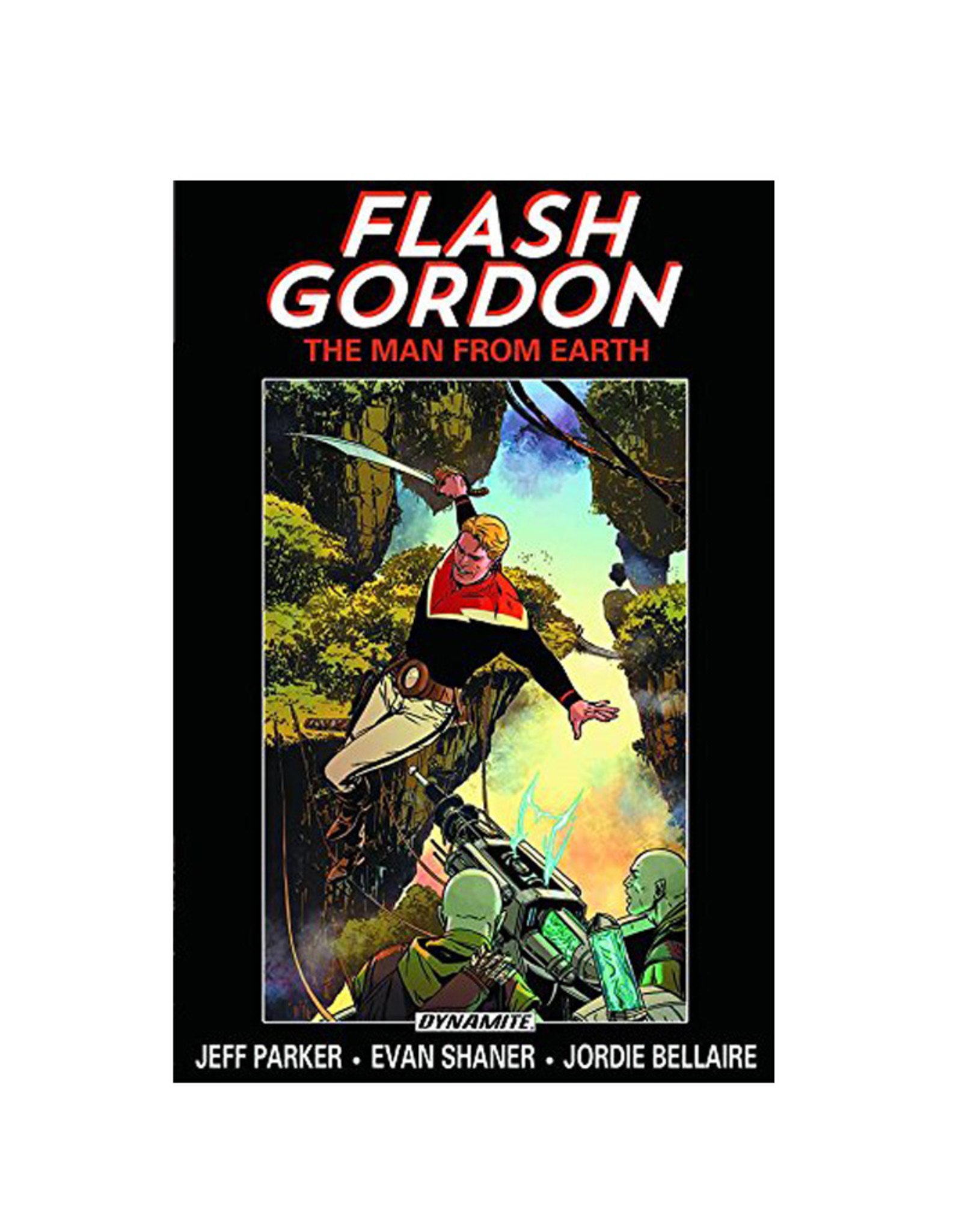 Dynamite Flash Gordon: The Man from Earth Volume 01 TP signed by Sam Jones