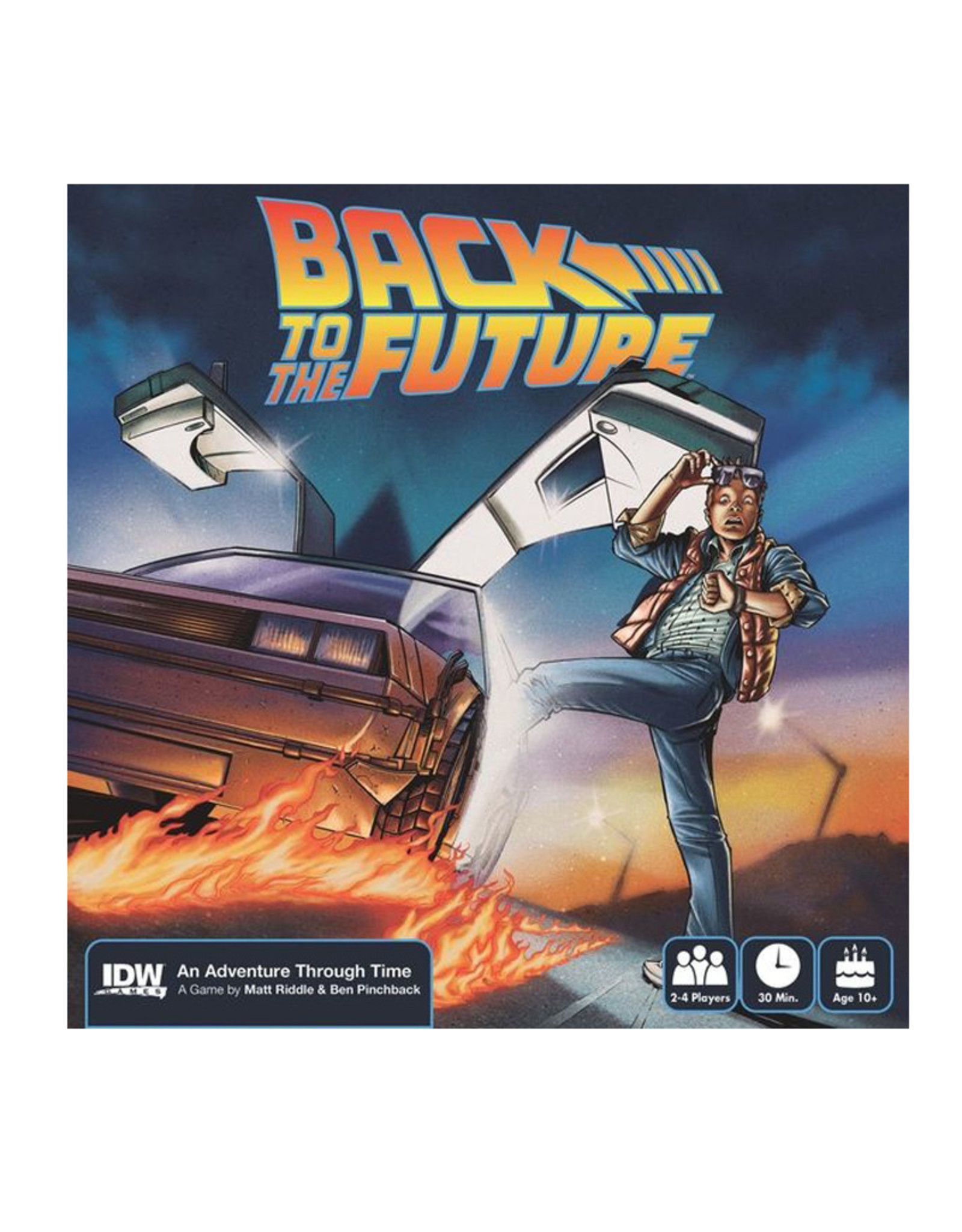 IDW Publishing Back to the Future Adventure Through Time Board Game