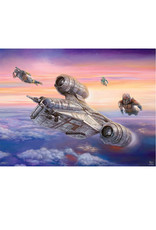 Ceaco Star Wars Mandalorian - The Escort 550 Piece Puzzle