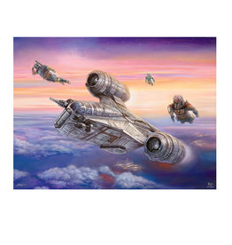 Ceaco Star Wars Mandalorian - The Escort 550 Piece Puzzle