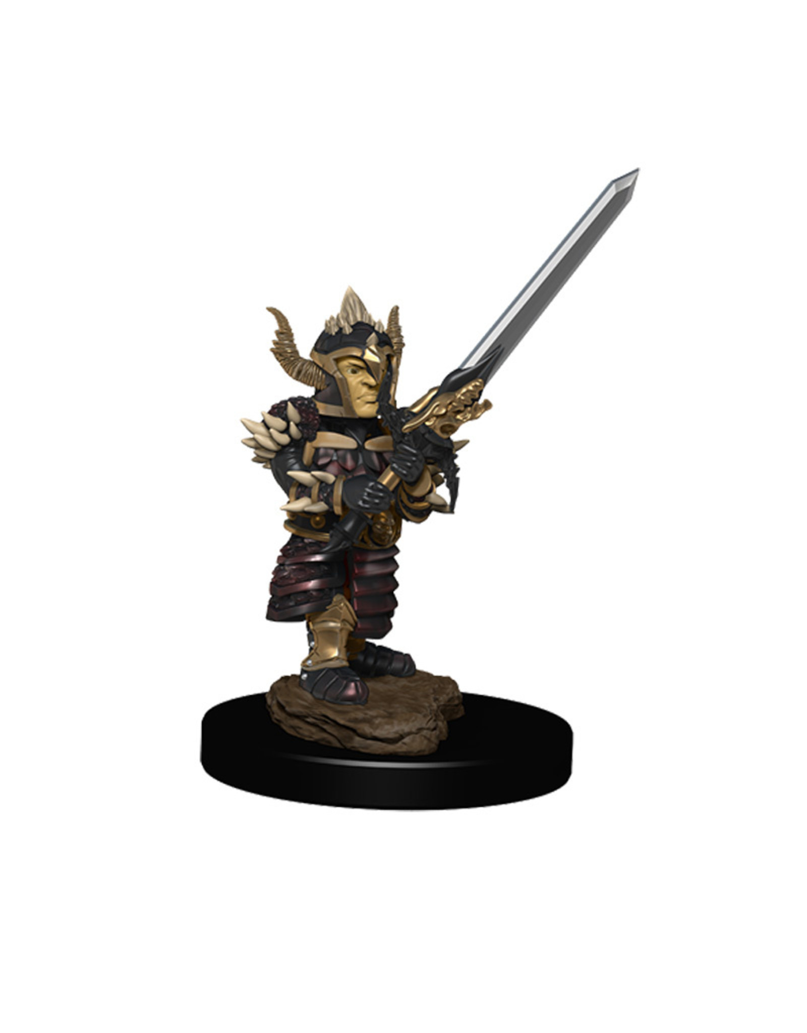 WizKids/NECA DISCONTINUED D&D Mini: Painted Male Halfling Fighter