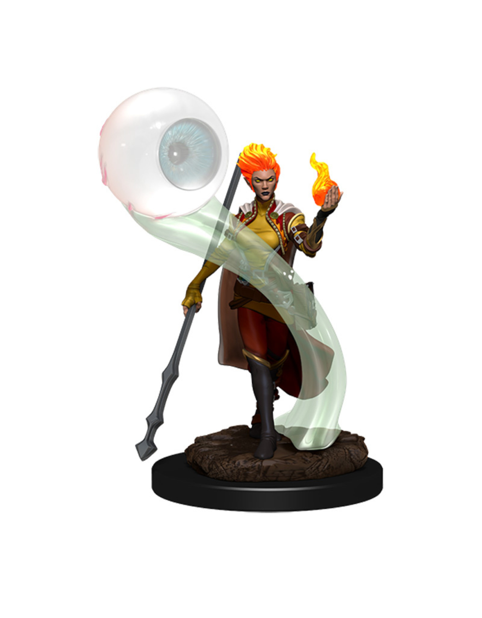 WizKids/NECA DISCONTINUED D&D Mini: Painted Female Fire Genasi Wizard