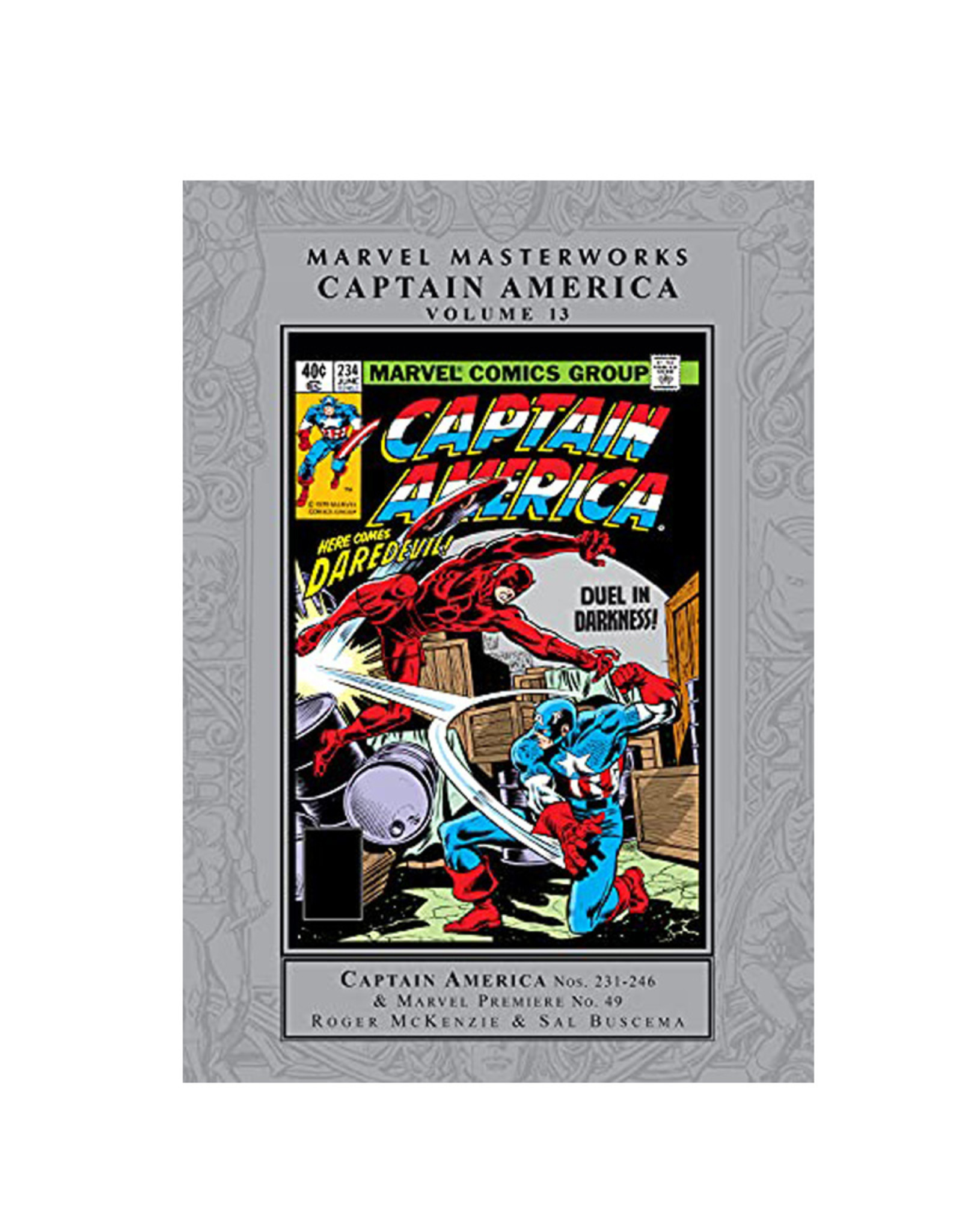 Marvel Comics Marvel Masterworks Captain America Volume 13