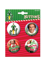 Ata-Boy Elf 4 Piece Button Set