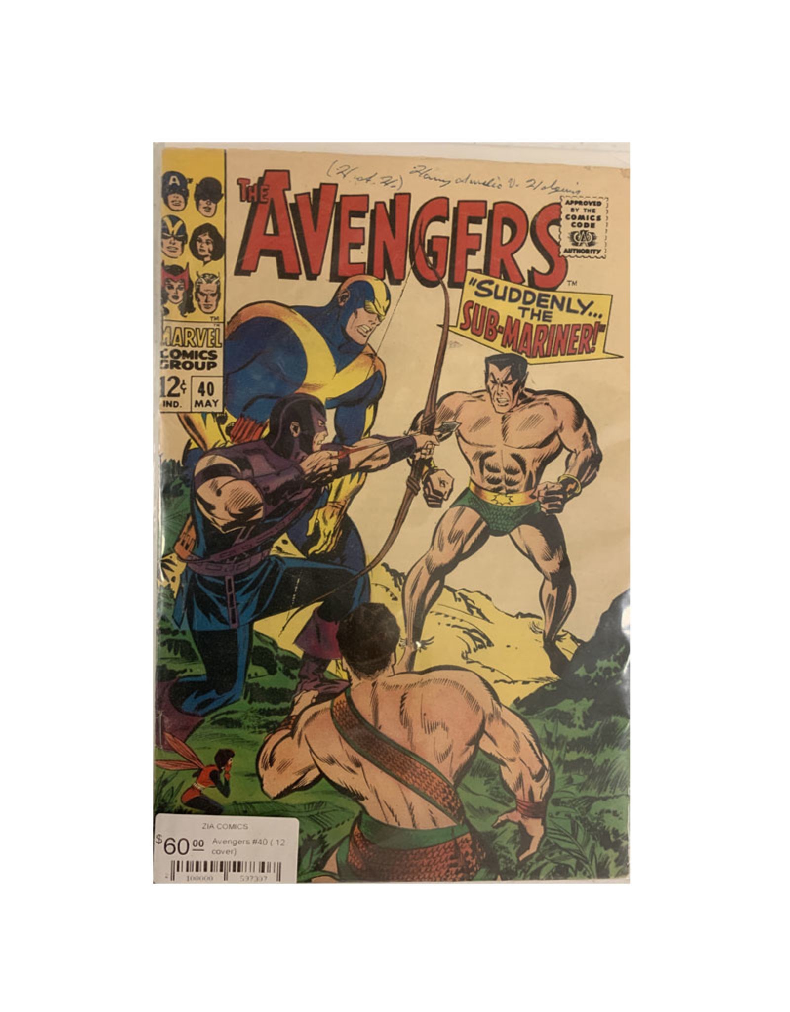 Marvel Comics Avengers #40 (.12 cover)