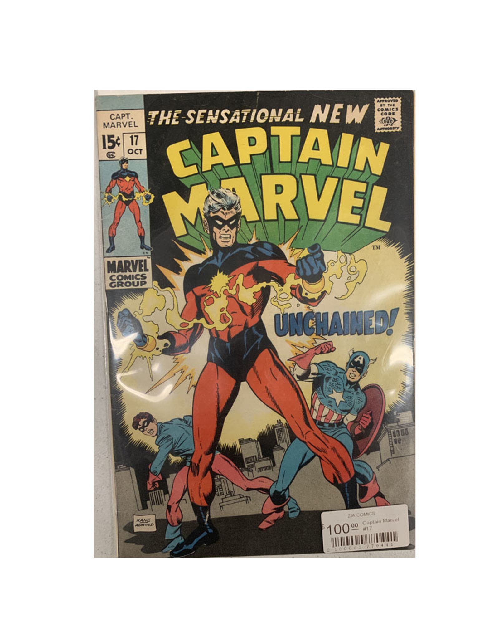 Marvel Comics Captain Marvel #17