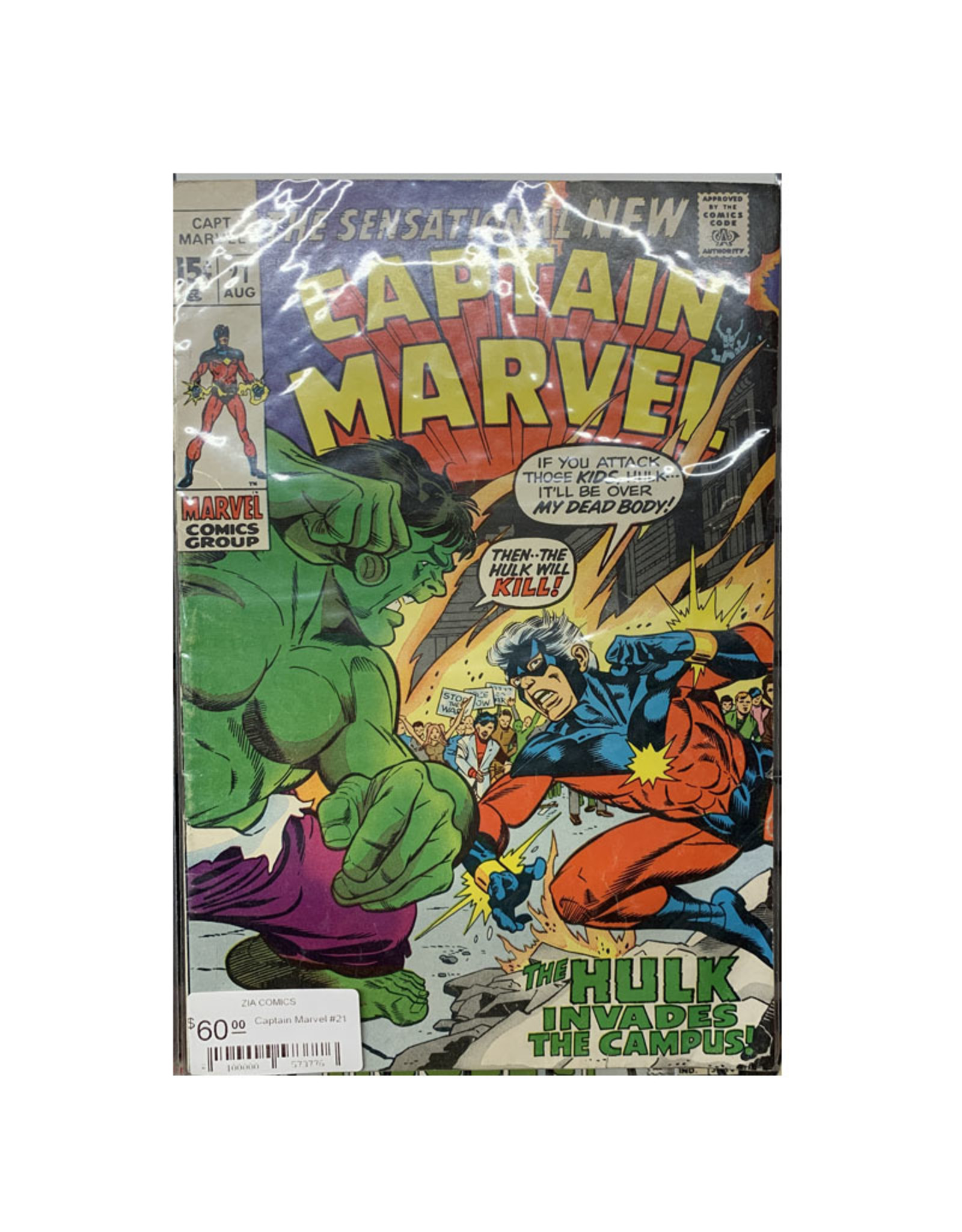 Marvel Comics Captain Marvel #21
