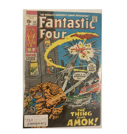 Marvel Comics Fantastic Four #111 (.15 cover)