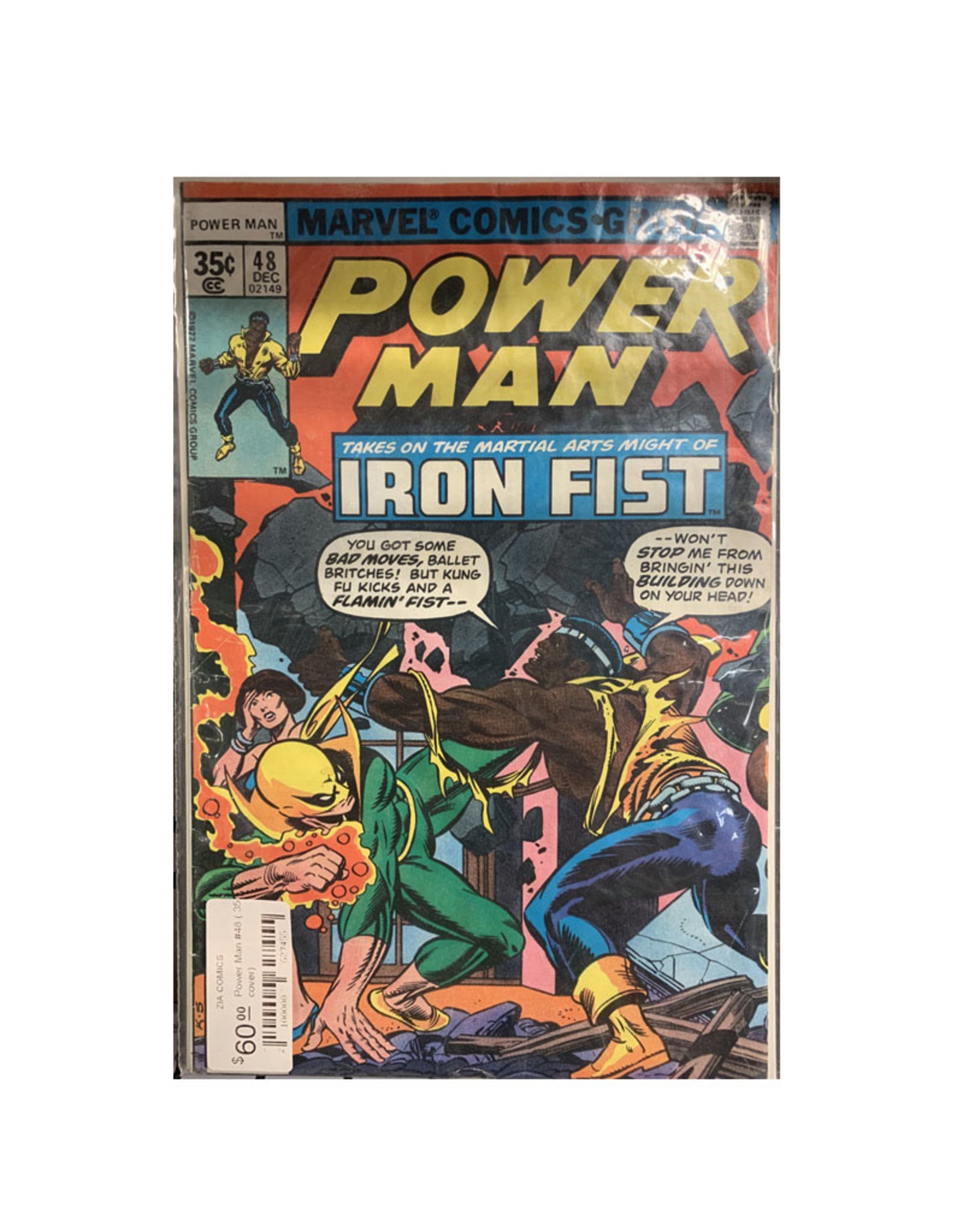 Marvel Comics Power Man #48 (.35 cover)