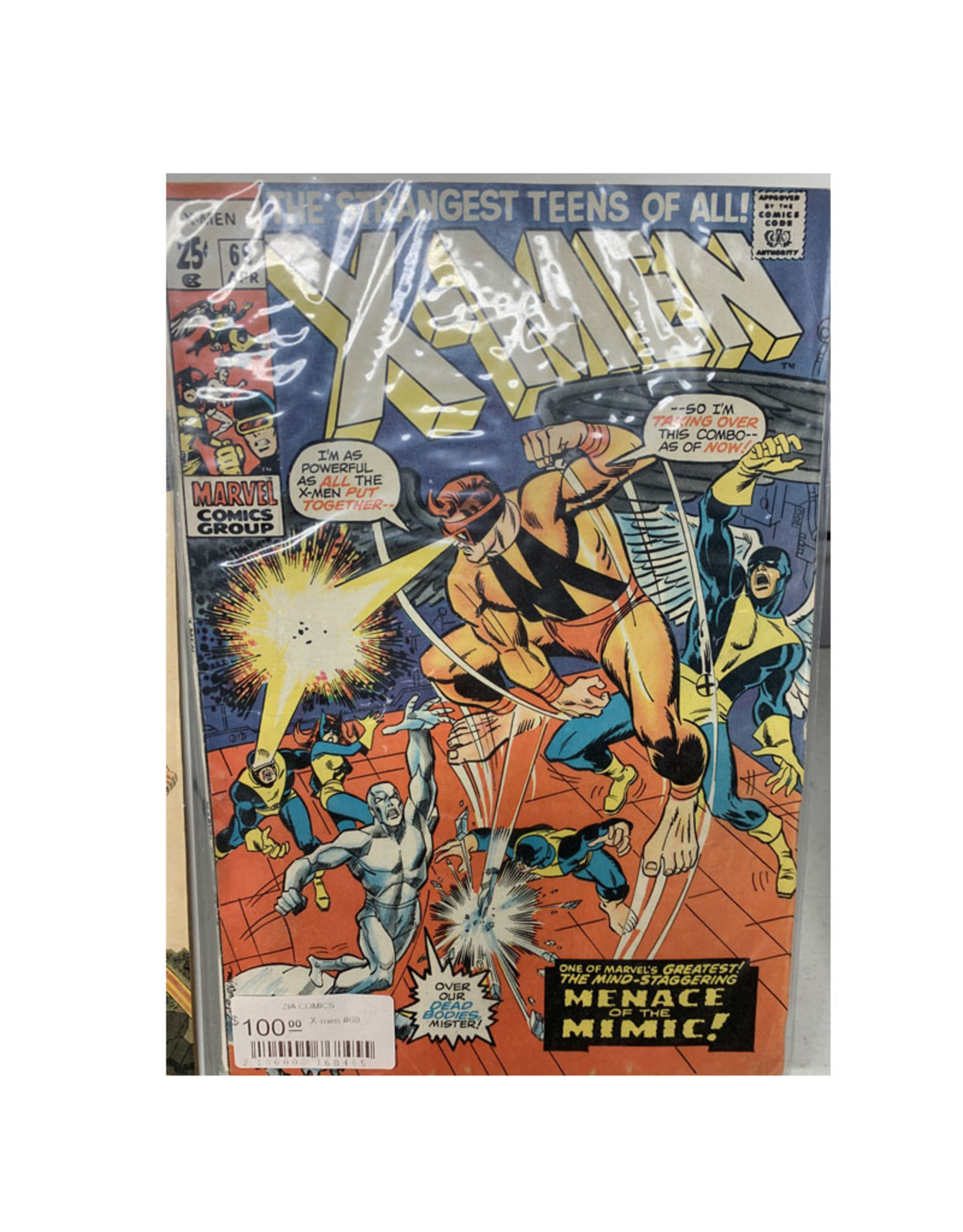 Marvel Comics X-men #69