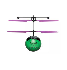 World Tech Toys Flying UFO Helicopter Ball: Avengers Hulk