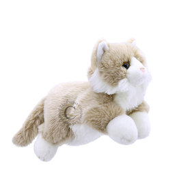 The Puppet Company Ltd Full-Bodied Puppets: Beige & White Cat