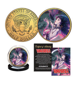 Dynamite Vampirella Rose Besch Gold Collectors Coin