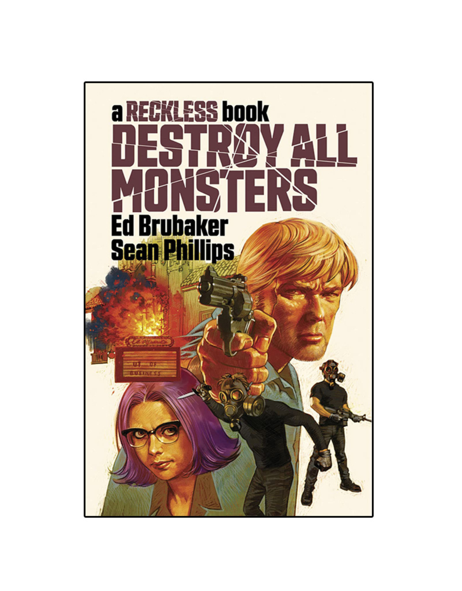 Image Comics Destroy All Monsters: A Reckless Book Hardcover