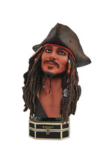 Diamond Select Legends in 3-Dimensions: Pirates of The Caribbean Jack Sparrow Half-Scale Resin Bust