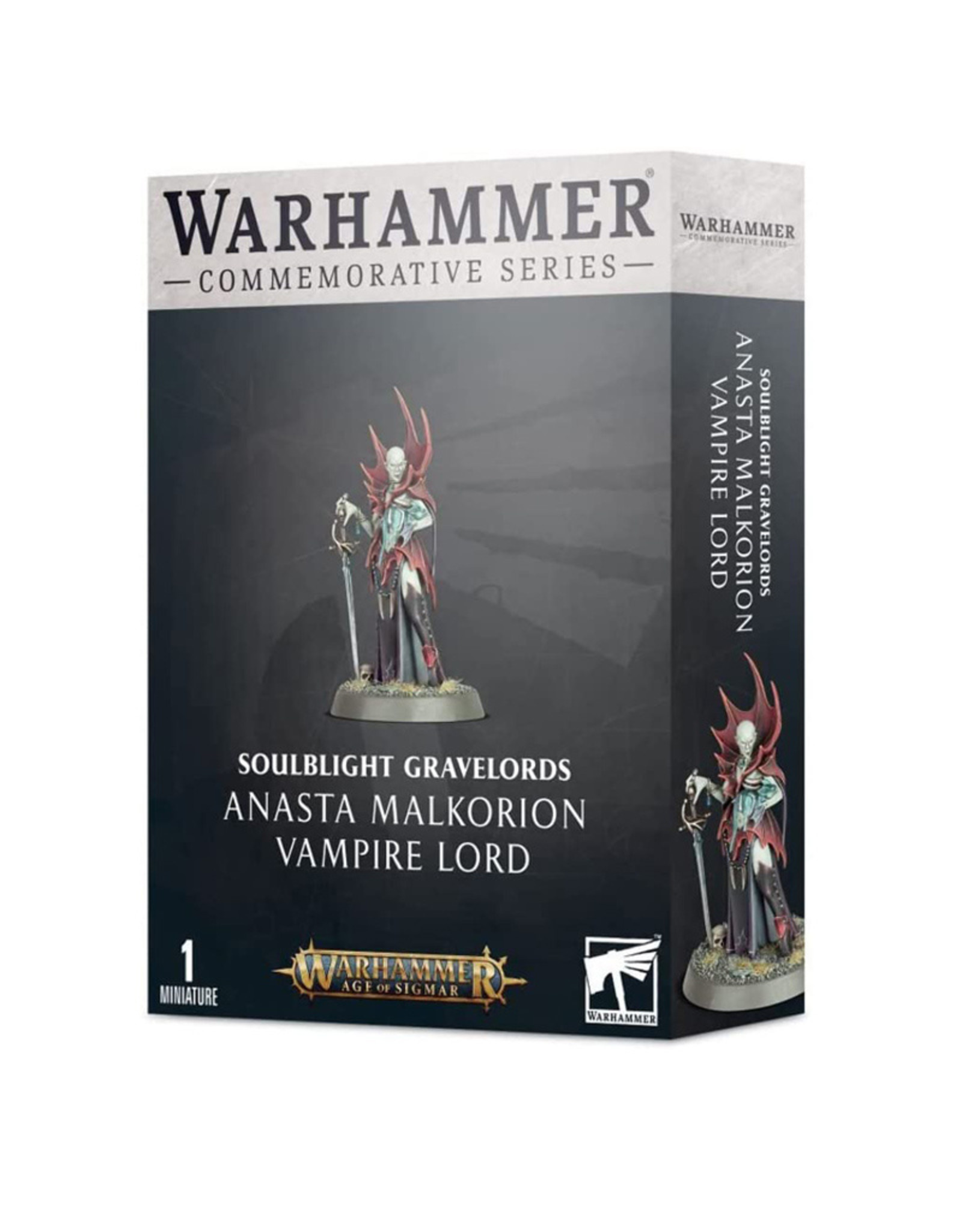 Games Workshop Warhammer Commemorative Series Soulblight Gravelords Anasta Malkorion Vampire Lord