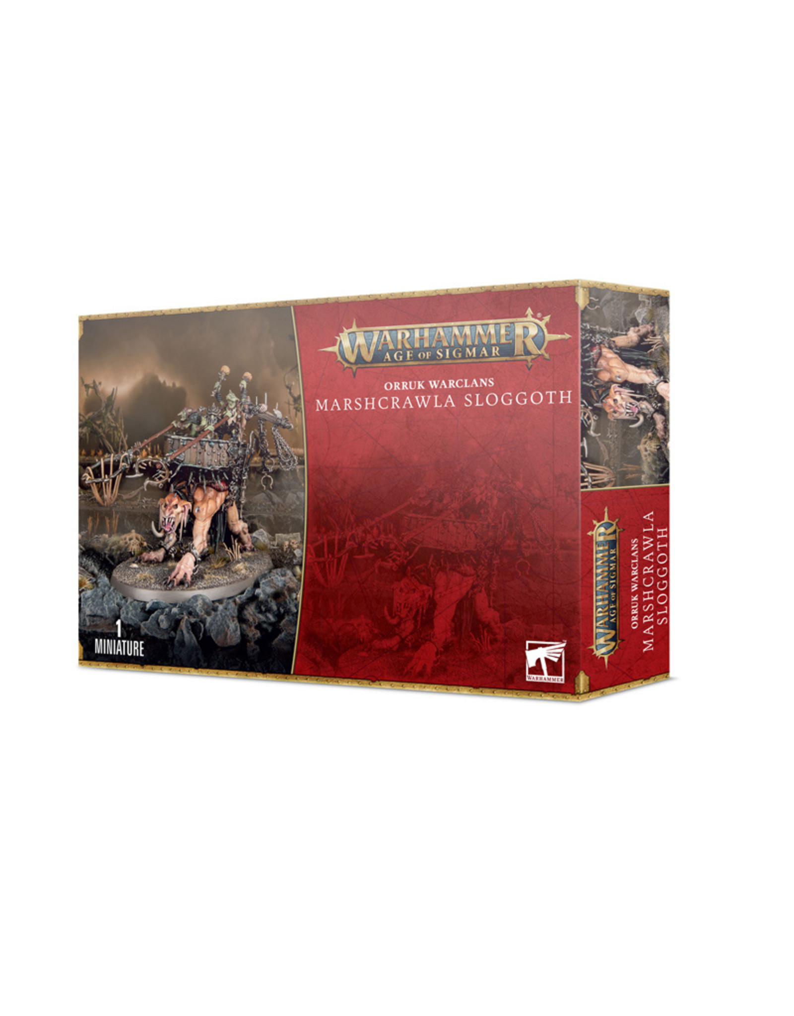 Games Workshop Warhammer Age of Sigmar Orruk Warclans Marshcrawla Sloggoth