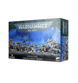 Games Workshop Warhammer 40,000: Astra Militarum Cadian Shock Troops
