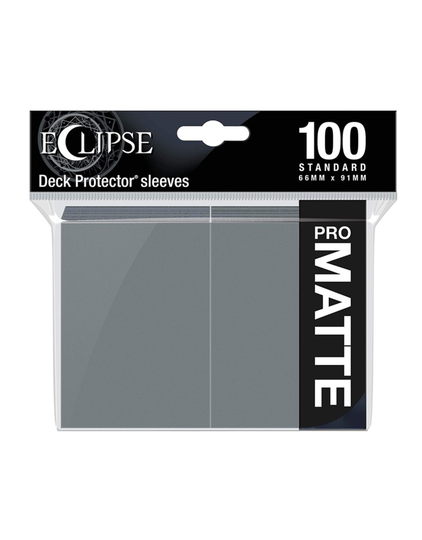 Ultra Pro Eclipse Pro Matte Sleeves: Smoke Gray - 100ct