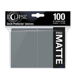Ultra Pro Eclipse Pro Matte Sleeves: Smoke Gray - 100ct