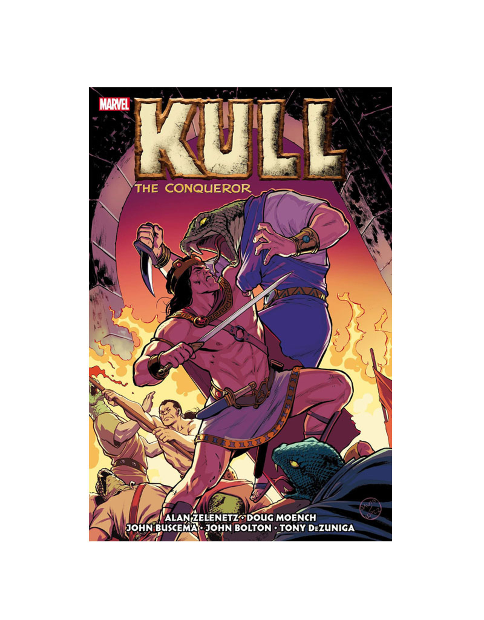 Marvel Comics Kull the Conqueror Original Marvel Years Omnibus Hardcover