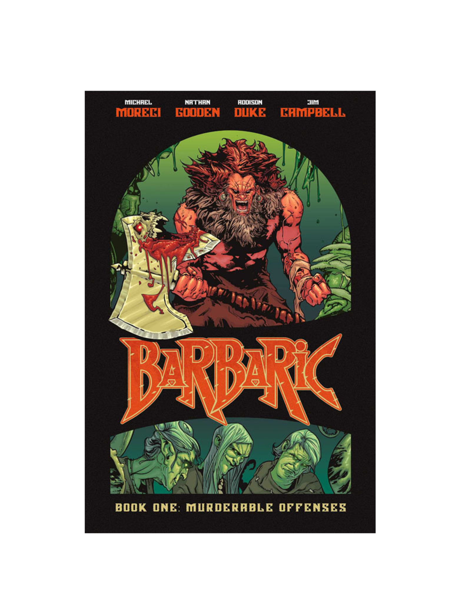 Vault Barbaric Book One Murderable Offenses Hardcover