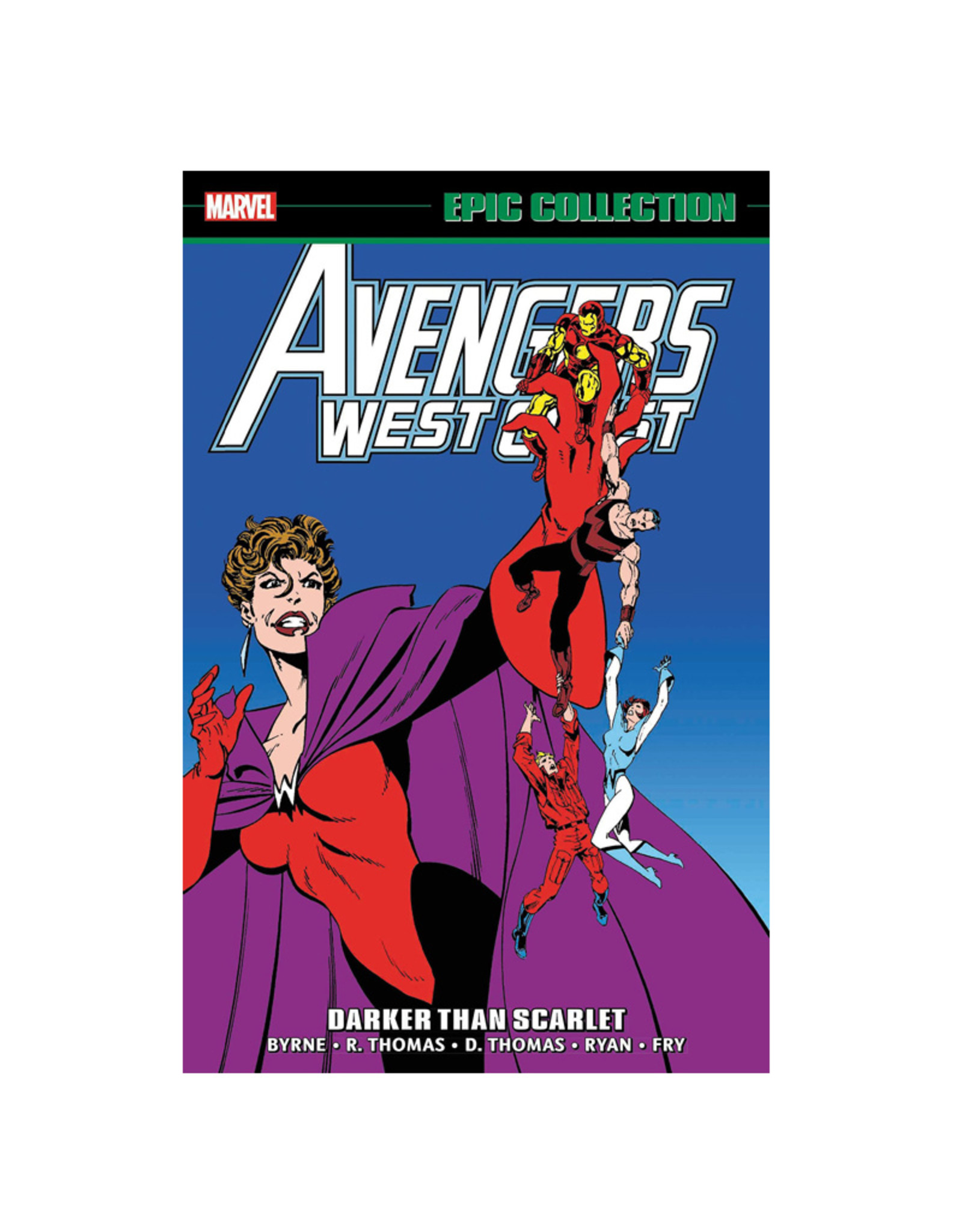 Marvel Comics Avengers West Coast Epic Collection TP Volume Darker Than Scarlet