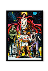 Ata-Boy Star Wars Retro Comic Poster Flat Magnet