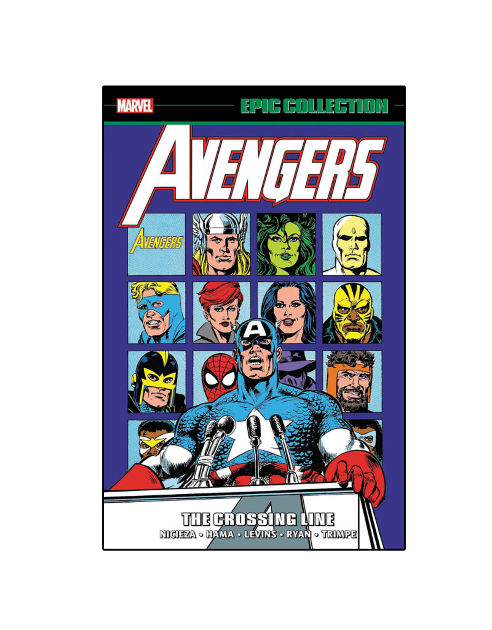 Marvel Comics Avengers Epic Collection: The Crossing Line TP Volume 20