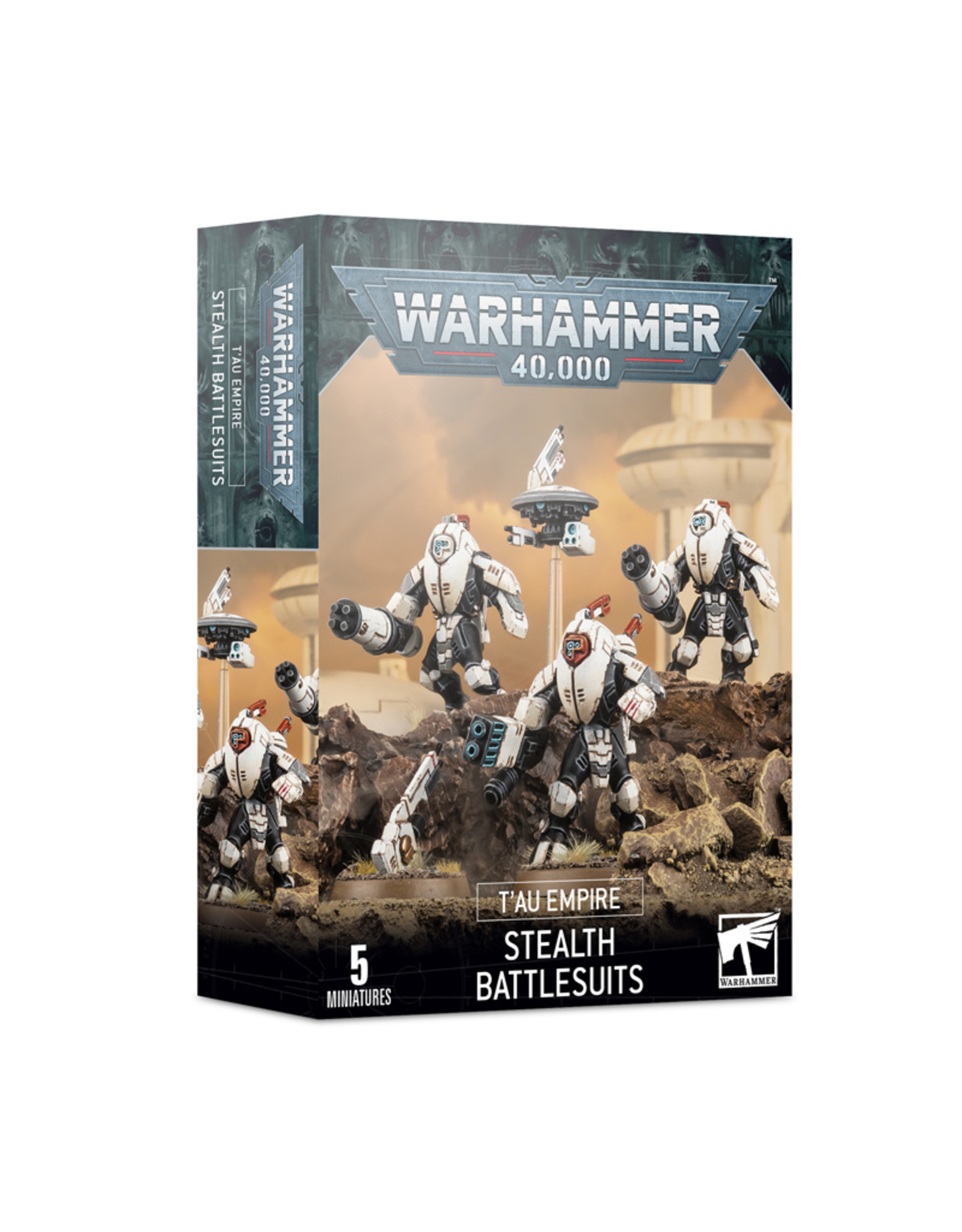 Games Workshop Warhammer 40,000: T'au Empire: Stealth Battlesuits