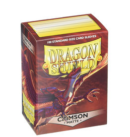 Arcane TinMen Dragon Shield Crimson Matte Sleeves