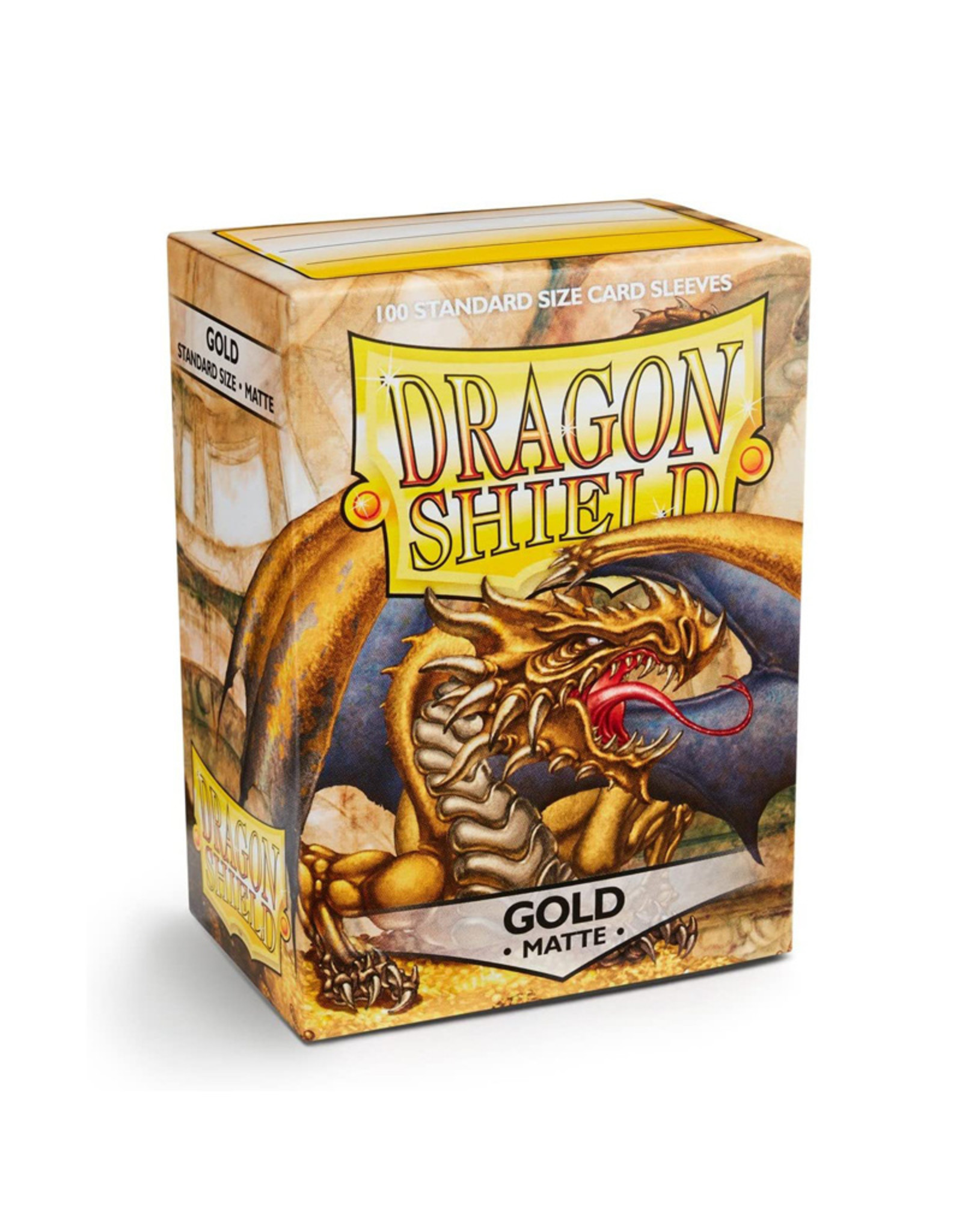 Arcane TinMen Dragon Shield Gold Matte Sleeves