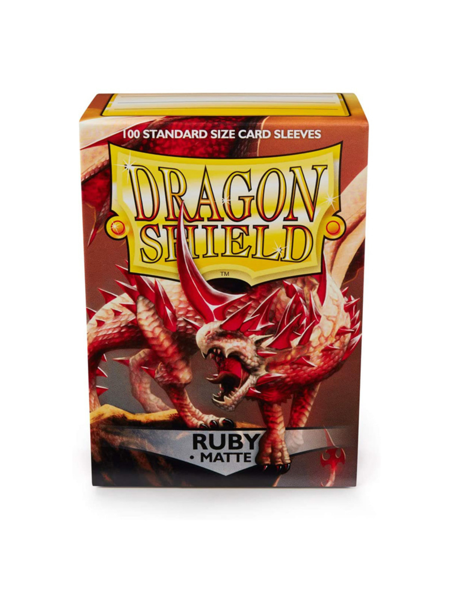Arcane TinMen Dragon Shield Ruby Matte Sleeves