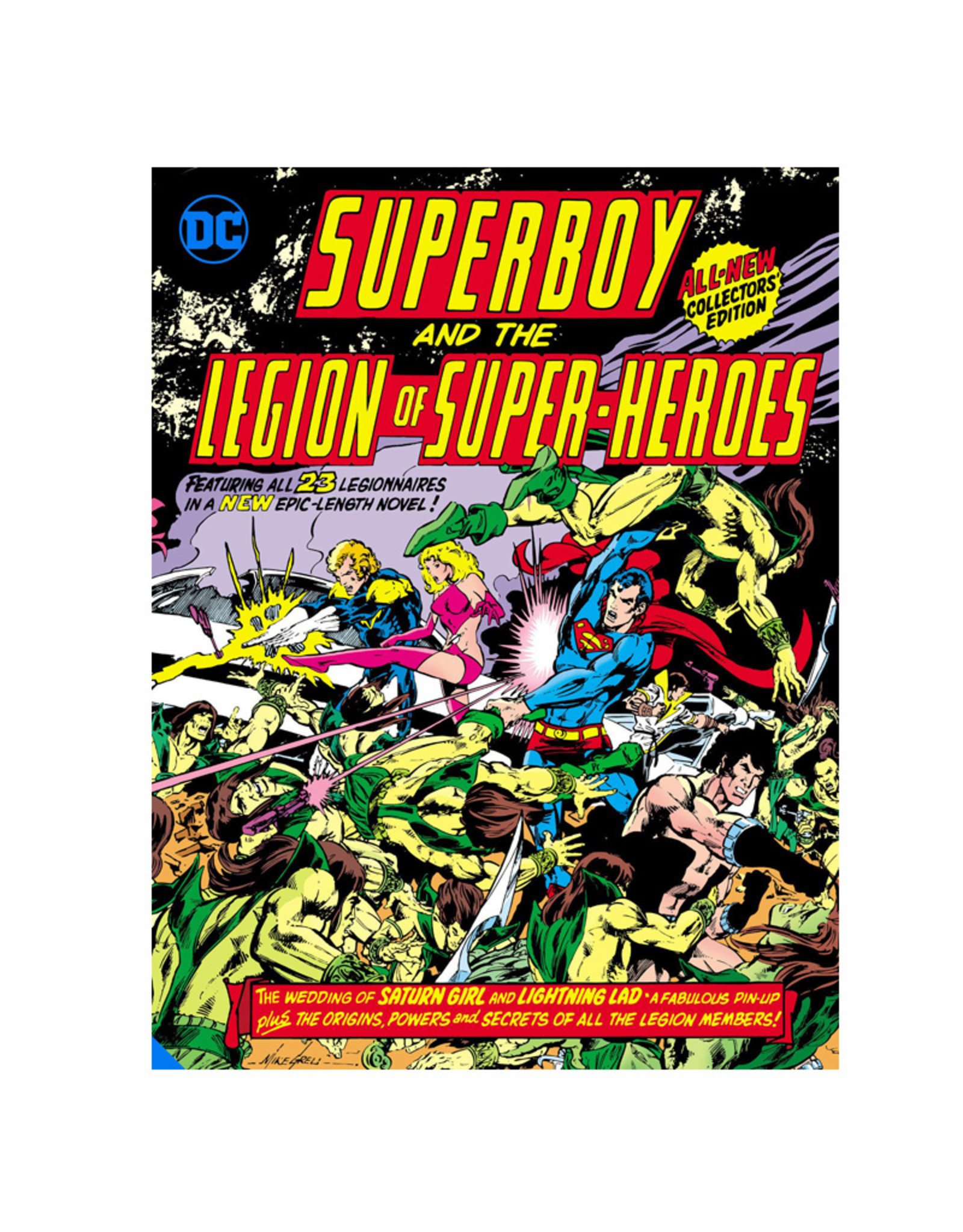 DC Comics Superboy and the Legion of Super-Heroes Tabloid Edition