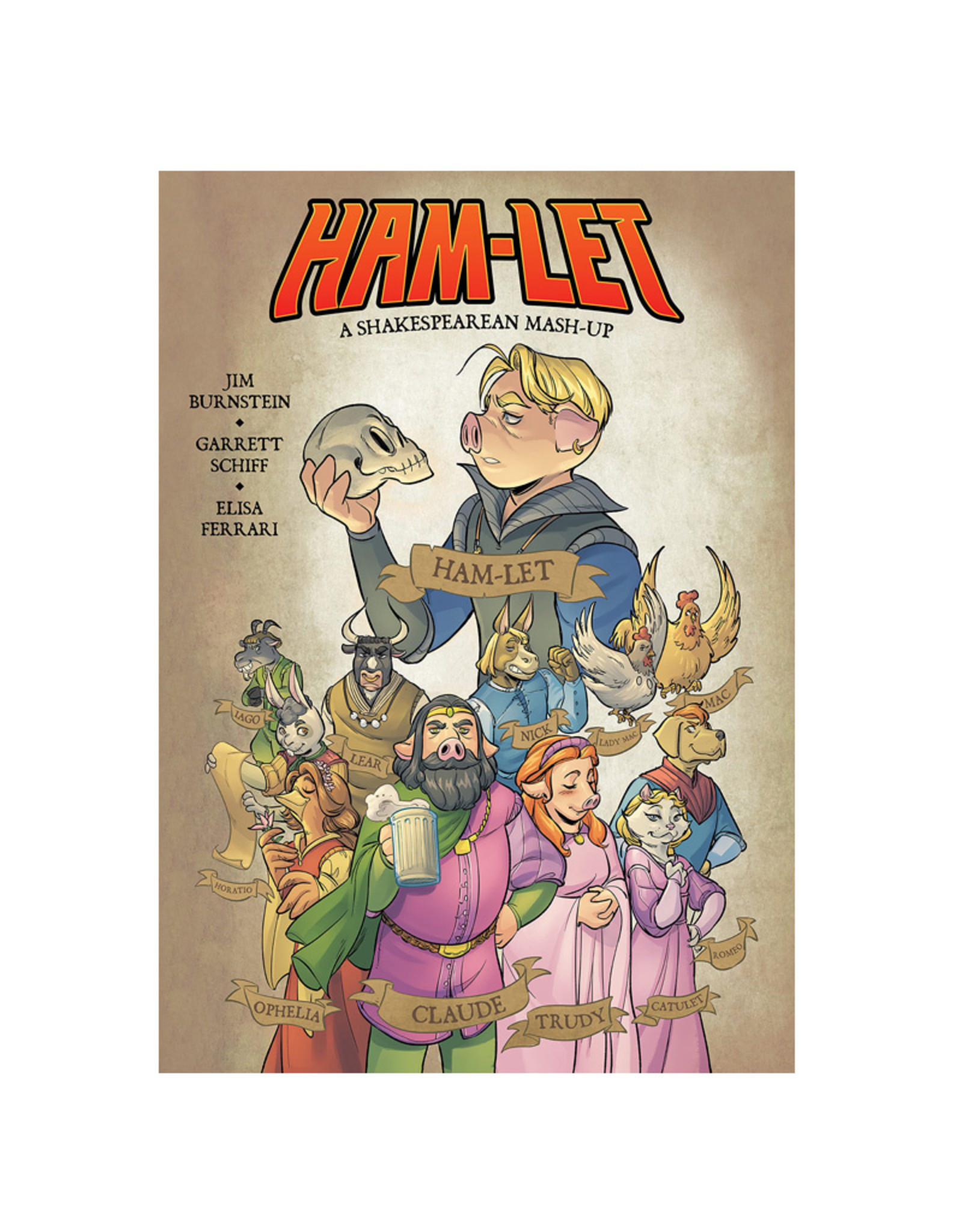 Dark Horse Comics Ham-Let Shakespearean Mash-Up Hardcover