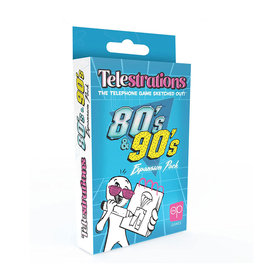 Usaopoly Telestrations: 80s-90s Expansion Pack