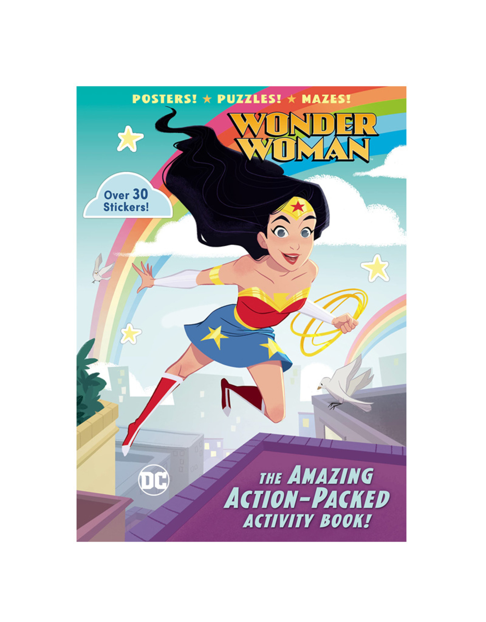 Random House Wonder Woman Action-Packed Activity Book TP