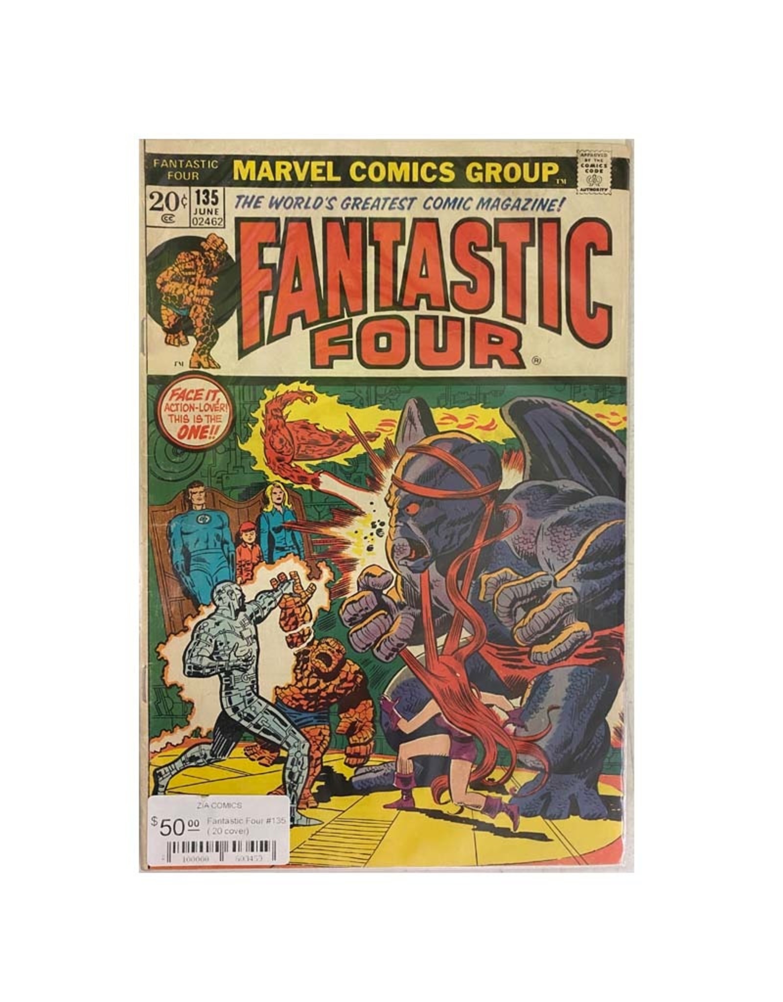 Marvel Comics Fantastic Four #135 (.20 cover)