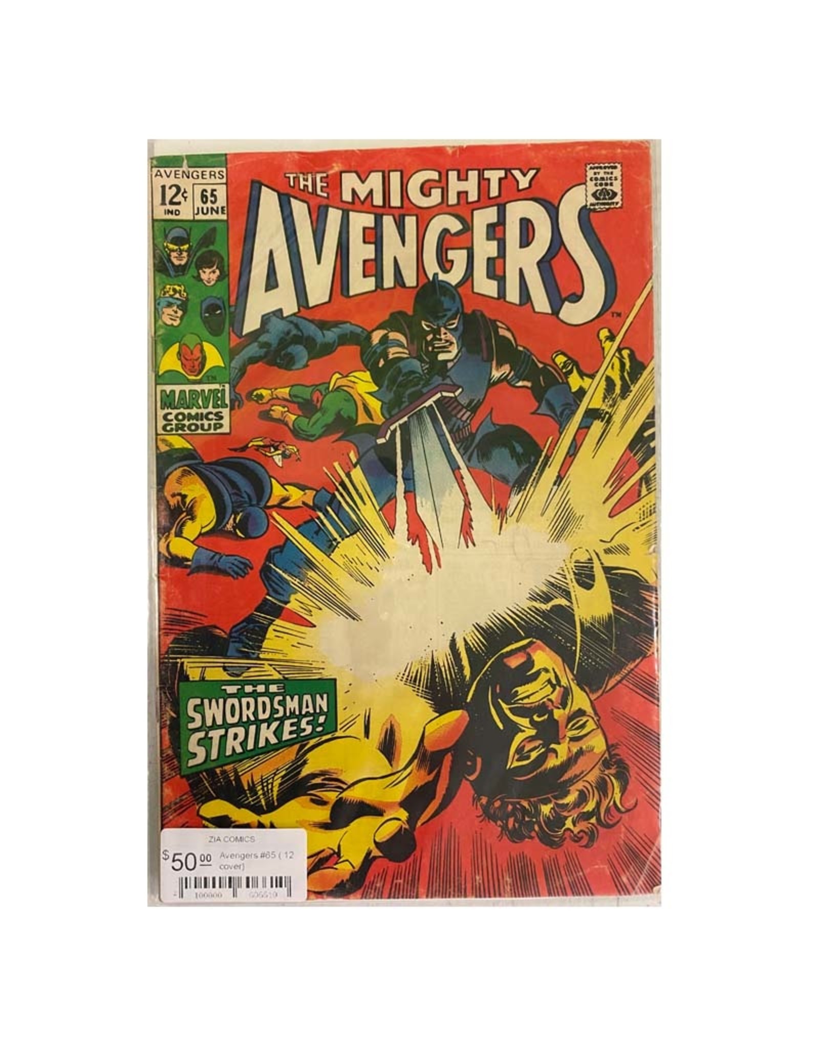 Marvel Comics Avengers #65 (.12 cover)