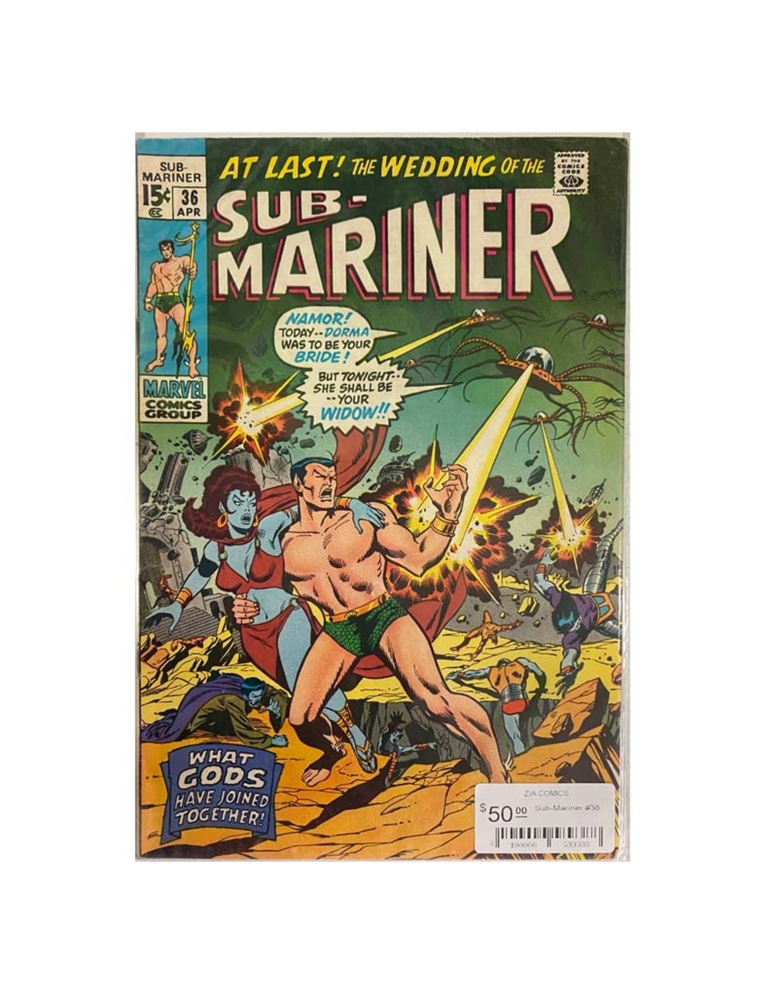 Marvel Comics Sub-Mariner #36