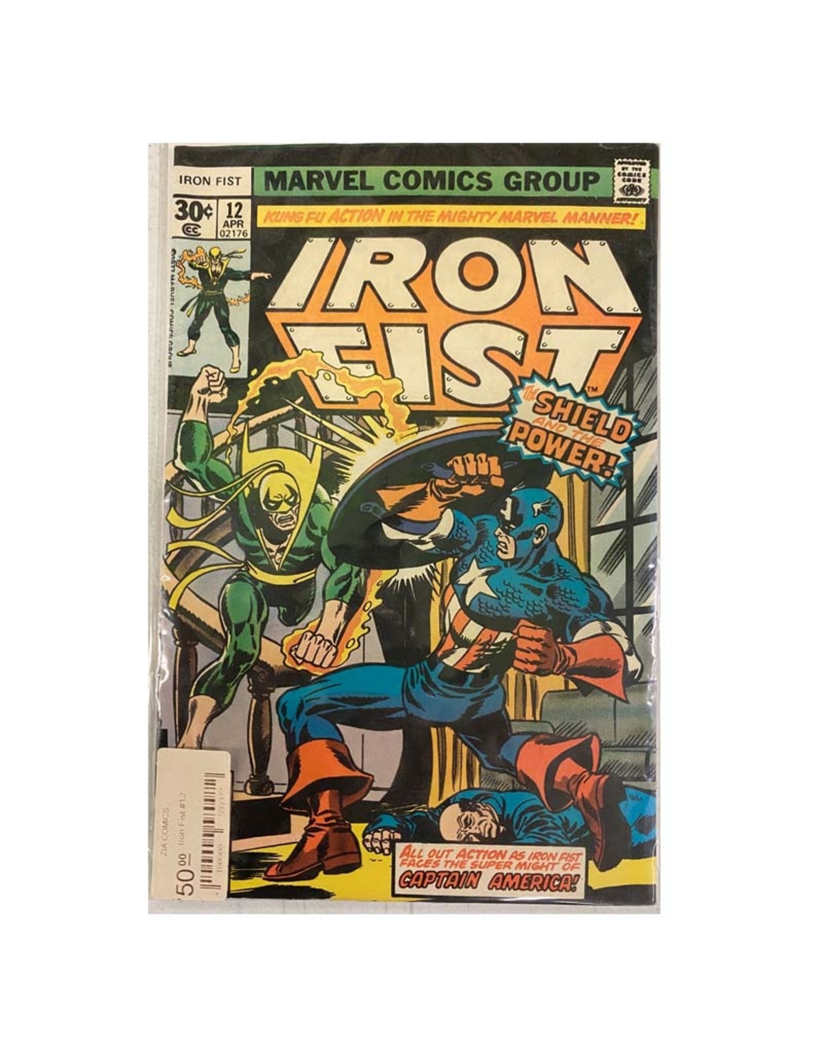 Marvel Comics Iron Fist #12 (.30 cover)