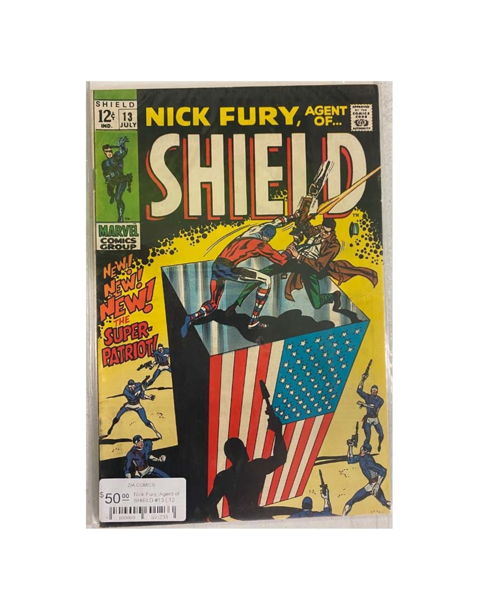 Marvel Comics Nick Fury, Agent of S.H.I.E.L.D. #13
