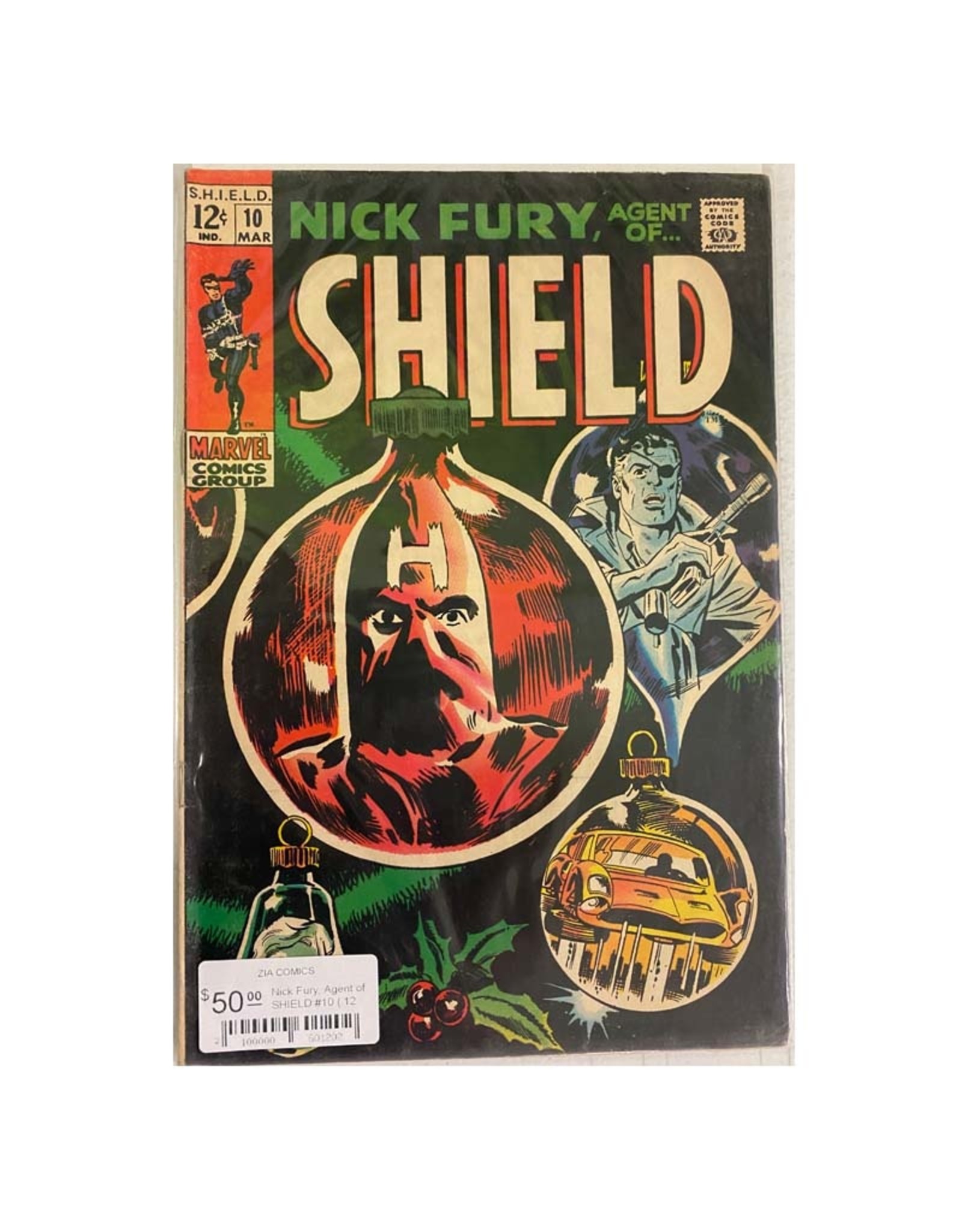 Marvel Comics Nick Fury, Agent of SHIELD #10 (.12 cover)