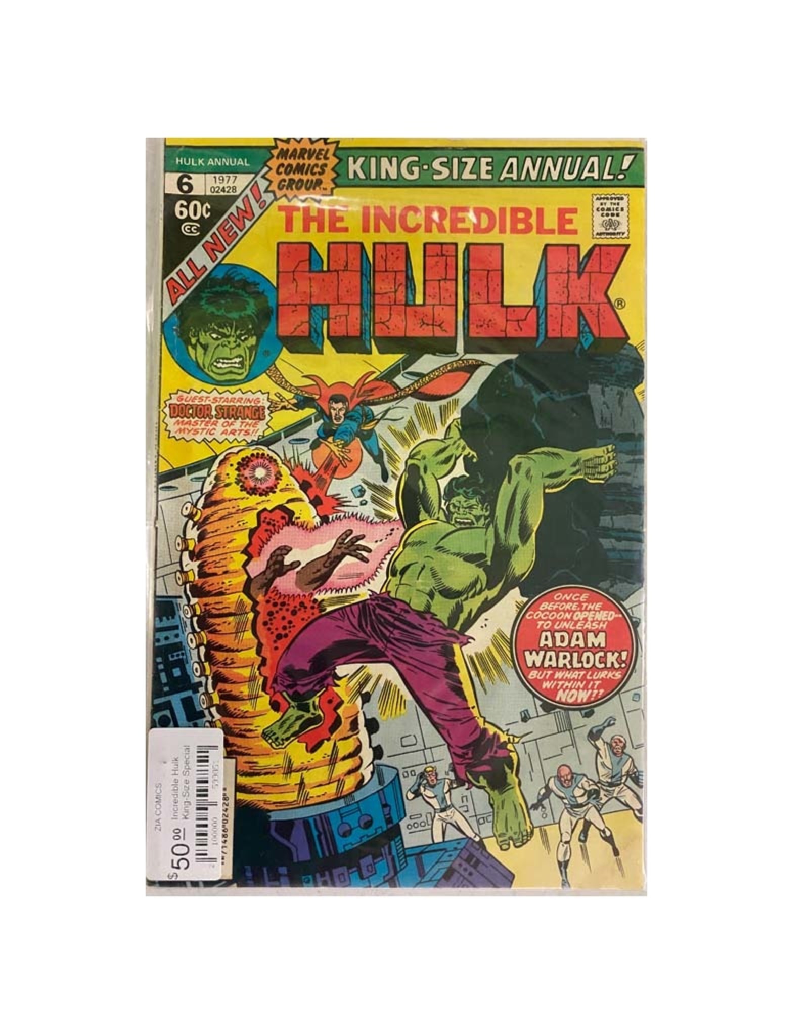 Marvel Comics Incredible Hulk King-Size Special #6 (.60 cover)