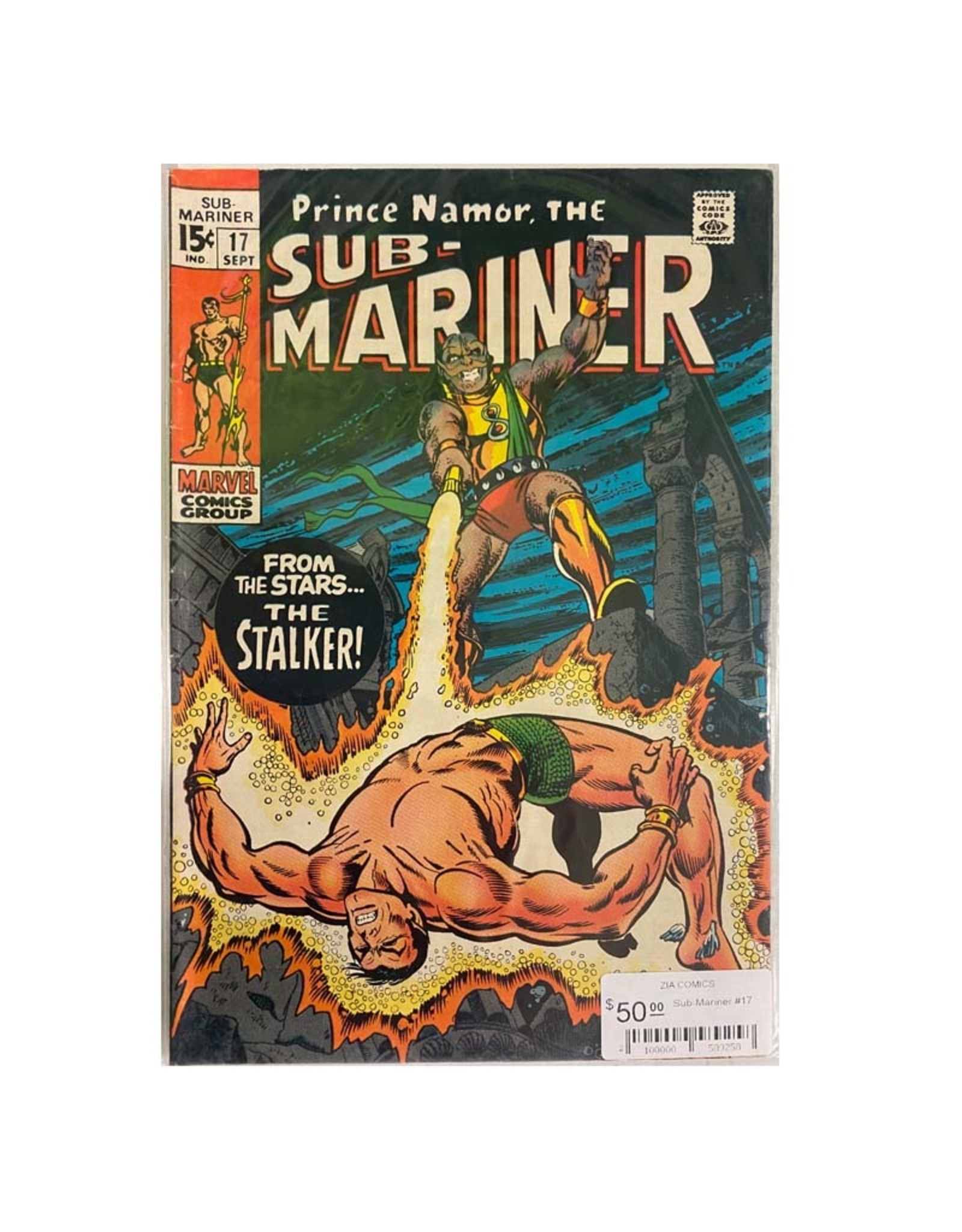 Marvel Comics Prince Namor, the Sub-Mariner #17